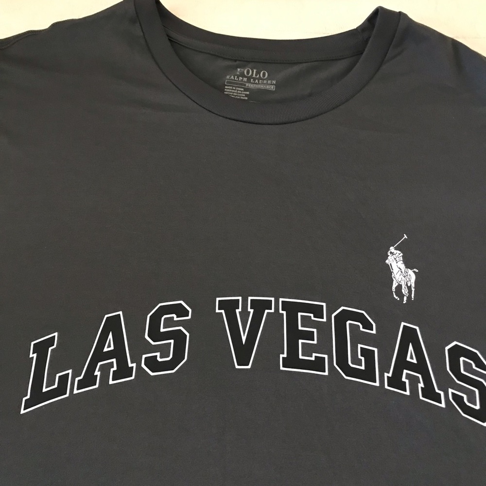POLO RALPH LAUREN PERFORMANCE T-SHIRT LAS VEGAS - Picture 2 of 8
